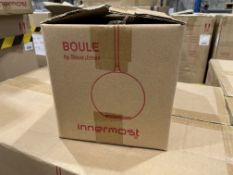 3 X BRAND NEW Innermost Boule Pendant Light BLACK RRP £229 EACH. Taking inspiration from existing