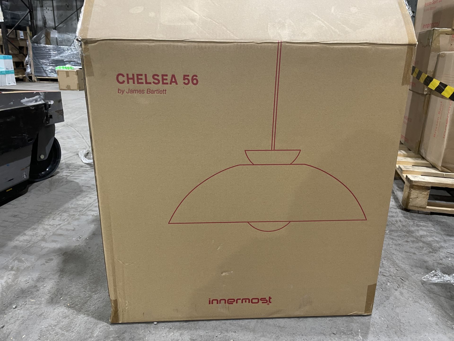 2 X BRAND NEW INNERMOST Chelsea 56 Pendant Light | White RRP £519 EACH. With a simple form that is - Image 2 of 2