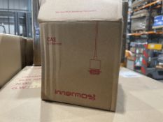 3 X Brand New Innermost CAE27 Ceiling Fitting 1.8m Satin Nickel rrp £219 Each. The Innermost CAE27