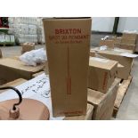 3 x Brand New Innermost Copper Brixton Spot Light 20 By James Bartlett rrp £419 each. Brilliantly