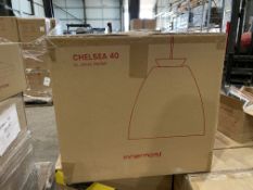 3 X BRAND NEW INNERMOST Chelsea 40 Pendant Light | White RRP £452 EACH. With a simple form that is
