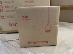 3 X Brand New Innermost CAE27 Ceiling Fitting 4m Satin Nickel rrp £299 Each. The Innermost CAE27