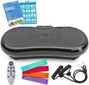 Bluefin® Vibration Plate Ultra Slim V2 Exercise Machine for Weight Loss, Toning & Lymphatic