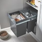 Essentials Vigote Pull-Out Bin Anthracite 36Ltr. - SR2.1.1.