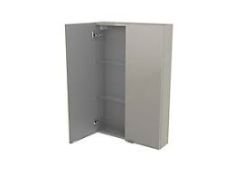 GoodHome Imandra Gloss Taupe Wall Cabinet (W)600mm (H)900mm. - SR2.1.2.