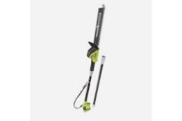 Ryobi OPT1845 18V ONE+ Cordless 45cm Pole Hedge Trimmer. - SR2.1.7.