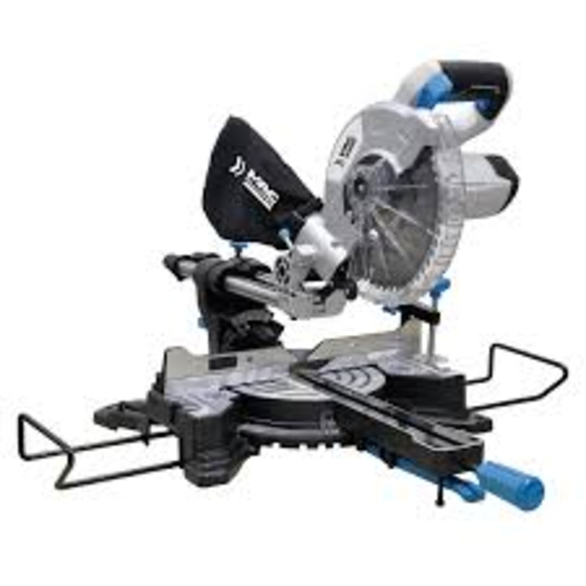 Mac Allister 1500W 220-240V 210mm Corded Sliding mitre saw MMIS210S-B. - SR1.3.4.