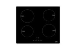 Cooke & Lewis CLIND60 59cm Induction Hob - Black. - SR2.1.2. RRP £199.00.