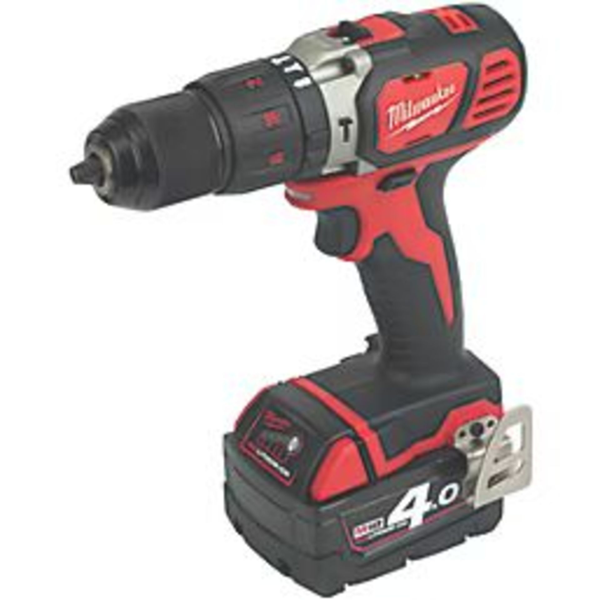 Milwaukee M18 BPDN-402C 18V 2 x 4.0Ah Li-Ion RedLithium Cordless Combi Drill. - SR2.2.3.