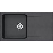 Franke Orion Black 1 Bowl Sink & drainer 510mm x 940mm. - SR2.1.1.