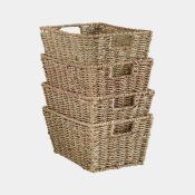 Boxed Seagrass Storage Baskets - Set of 4-SR3(1.6)