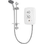 Triton T80 Easi-Fit+ White Manual Electric Shower, 9.5kW. - SR1.4.9.