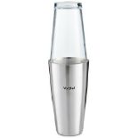 Boxed Boston Stainless Steel Cocktail Shaker Set – 6 Piece-RS2.11