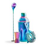 Boxed Manhattan Iridescent Cocktail Set-RS2.11