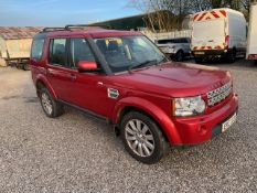ERZ 3331, LAND ROVER DISCOVERY HSE SDV6 AUTO, 123,391 MILES, AUTOMATIC, 2 X KEYS, LOGBOOK