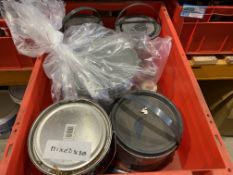10 PC MIXED LOT INCLUDING VARIOUS WOOD AND METAL PAINTS, 4 X 2.5L, 5L WALLS AND CEILINGS PAINT,