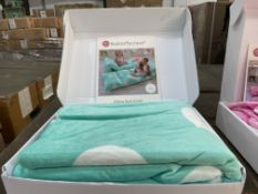 24 X BRAND NEW BUTTERFLYCRAZE LUXURY PILLOW BED COVERS RRP £33 EACH (DESIGNS MAY VARY) (LOC: 19.4-