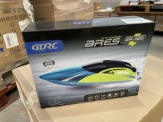 5 X BRAND NEW 4DRC THE HORIZON ARES DUAL ENGINE REMOTE CONTROL BOATS (LOC: 23.2-AA389)