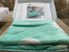 24 X BRAND NEW BUTTERFLYCRAZE LUXURY PILLOW BED COVERS RRP £33 EACH (DESIGNS MAY VARY) (LOC: 22.6-