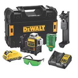 DEWALT DCE089D1G-GB 12V h Li-Ion XR Green Self-Levelling Multi-Line Laser Level. - SR1.1.3.
