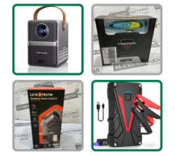 Liquidation of Power Tools, Designer Bathroom Goods, Electric Scooters, Electronics, Household Goods, DIY, Candles, Pallet Lots, Flooring & More