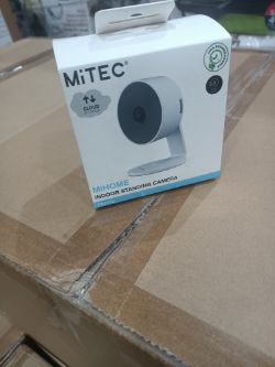 3 x BRAND NEW MiTEC MIVIEW Tuya Indoor Camera - Night Vison, WiFi Connection, 2K Resolution. Keep an