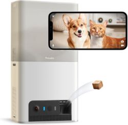 2 X BRAND NEW Petcube Bites 2 Lite Interactive WiFi Pet Monitoring Camera with Phone App and Treat