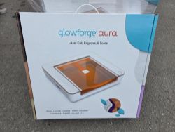 New & Boxed Glowforge Aura Craft Lasers. RRP £2,200. Laser Cut, Engrave & Score. Explore a new