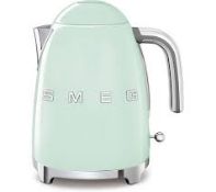 SMEG KLF03PGUK Jug Kettle - Pastel Green. - SR2.4.4. RRP £199.00.