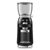 Smeg CGF01BLUK Coffee Grinder, Aluminium Construction, 50's Retro Style, 8 Programme Setting. -