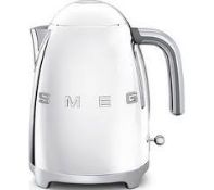 SMEG KLF03SSUK Jug Kettle - Stainless Steel. - SR2.2.3. RRP £199.00.