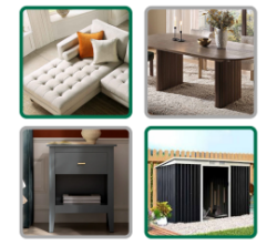 Luxury Designer Sofas, Dining Sets, Beds, Bar Stools, Rattan Garden Sets, Coffee Tables, Dining Chairs, Bedside Tables, Benches, Mirrors & More!