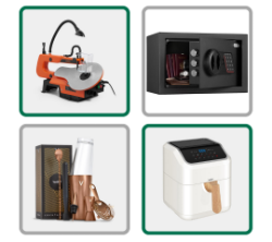 Cordless Drills, Pressure Washers, Nail Guns, Paint Sprayer Guns, Electric Pole Trimmers, Smart Dehumidifiers, Rattan Chairs AND MUCH MORE!