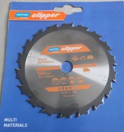 X10 NORTON CLIPPER 160MM 18T WOOD MULTI MATERIALS CUTTING BLADE BRAND NEW