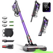 Cordless Vacuum Cleaner 600W 50KPA Powerful Suction 65 Mins Stick Handheld Vacuum Cleaner. - SR2.4.