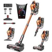 Fieety Ultra 8 Cordless Vacuum Cleaner 550W 45KPa Touch Screen. - SR2.4.1. RRP £179.00.