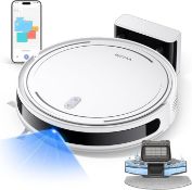 Vyzzle Robot Vacuum 5000Pa, LiDAR Navigation, Ultra Thin Robot Vacuum Cleaner with Mop, No-Go Zones,