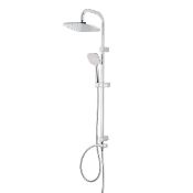 Boxed GoodHome Teesta Shower kit with 2 shower heads. - SR1.5.1. RRP £150.00.