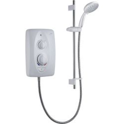 Boxed Mira Sprint Gloss White Manual Electric Shower, 10.8kW. - SR1.5.1. RRP £240.00.