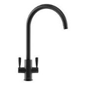 Boxed Franke Ascona Black Kitchen Twin lever Tap. - SR1.5.1. RRP £250.00.