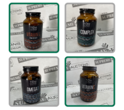BRAND NEW HIGH END BRANDED FOOD SUPPLEMENT VITAMINS SOLD IN TRADE LOTS. DELIVERY AVAILABLE