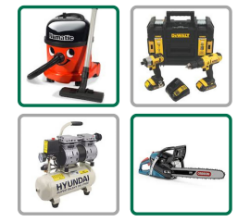 Dewalt Power Tools, Combi Drills, Paddle Mixers, Mitre Saws, Nail Guns, Drywall Sanders, Chainsaws, From Ryobi, Makita, Erbauer etc