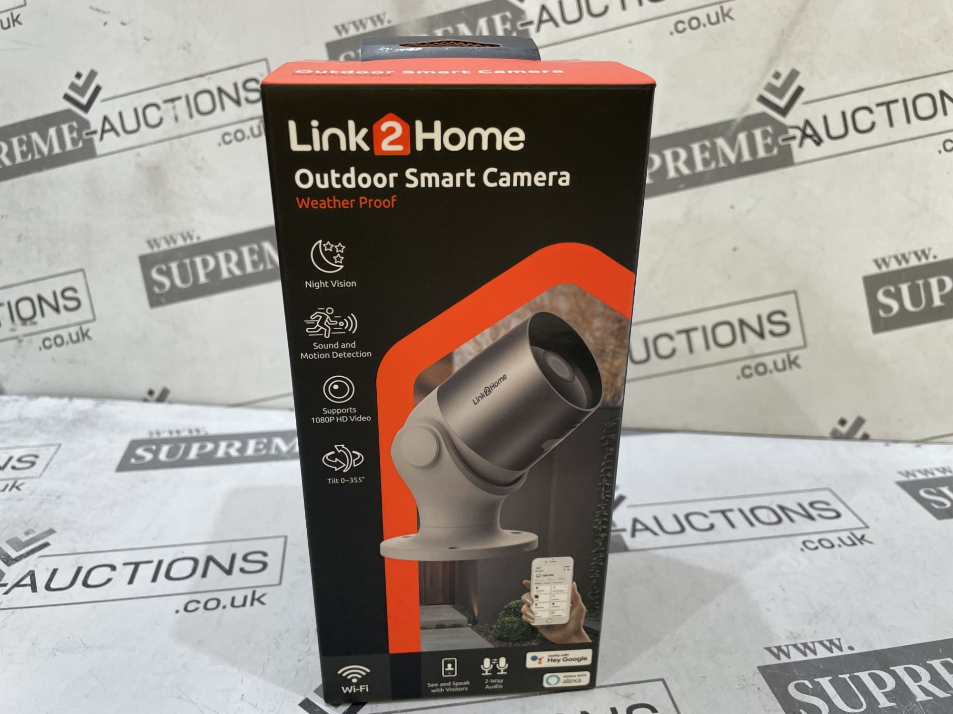 3 X BRAND NEW Link2Home L2H-ODRCAMERA Outdoor Smart Camera LTHODRCAM RRP £89 EACH. The Link2Home