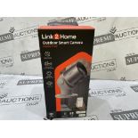 3 X BRAND NEW Link2Home L2H-ODRCAMERA Outdoor Smart Camera LTHODRCAM RRP £89 EACH. The Link2Home
