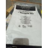 5X PORTWEST WOMEN'S SLIM FIT CHINO PANTS , COLOUR - WHITE , SIZE - 26. (LOC: 9.7-MM527)