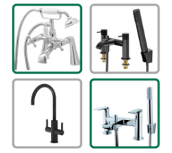 High End Taps & Showers from Goodhome, Cooke & Lewis, Aquadrys, Mira Atom, Thermostatic Mixer Showers, Twin lever Taps, Mono mixer Taps AND MORE