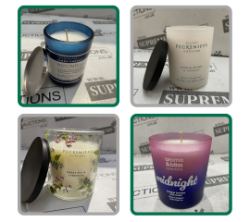 Liquidation of High End Brand Pecksniffs Candles in Various Sizes & Scents - Over £1,000,000 RRP Value - Huge Resale Potential - Made in the UK