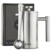 Boxed 3 Cup Cafetiere with Spoon-RS1.5