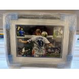 Signed & Framed Zinedine Zidane, French Footballing Legend. Real Madrid Legend. One of the worlds