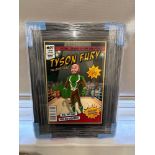Signed & Framed Boxing Legend Tyson Fury Signed Limited Edition #1 Comic Print With Proof of